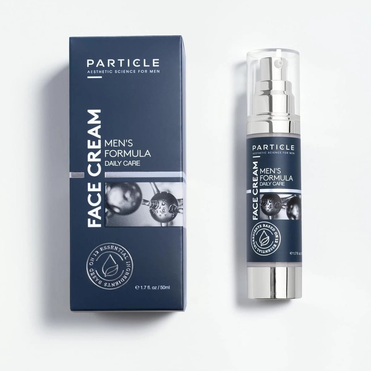 Particle Face Cream for Men – 6-in-1 Anti-Aging Face Cream 50ml