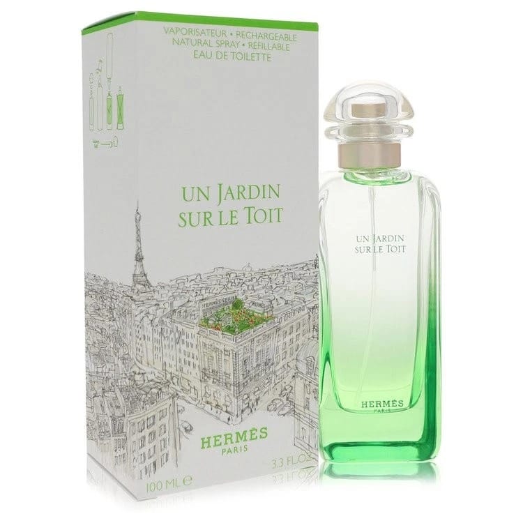 Hermès Un Jardin Sur Le Toit Eau de Toilette Spray 3.3 oz / 100 ml for Women