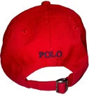 Polo Ralph Lauren Kids Red Baseball Cap – Cotton Adjustable Hat, Ages 5–7, NWT