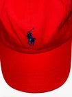 Polo Ralph Lauren Kids Red Baseball Cap – Cotton Adjustable Hat, Ages 5–7, NWT