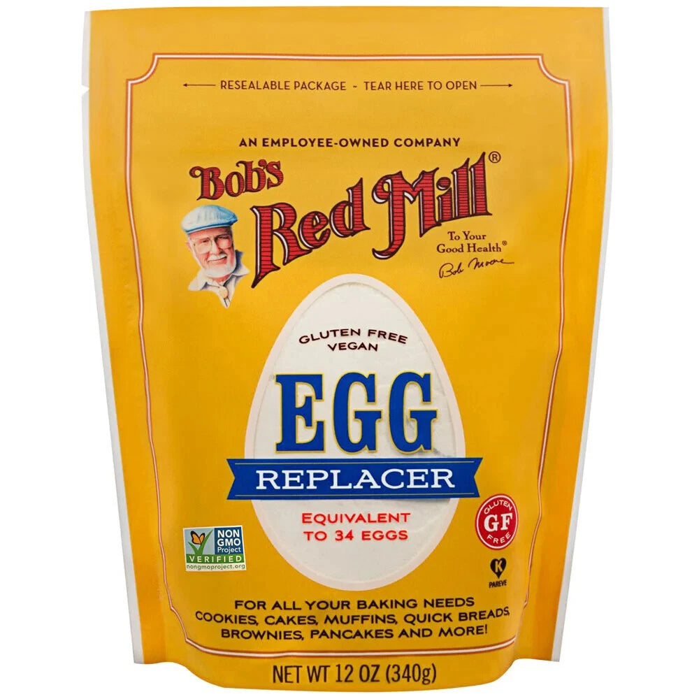 Bob's Red Mill Gluten Free Egg Replacer 12 oz Vegan Egg Substitute