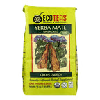 ECOTEAS Organic Yerba Mate Unsmoked Green Energy Loose Tea – 1 lb (16 oz / 454 g)