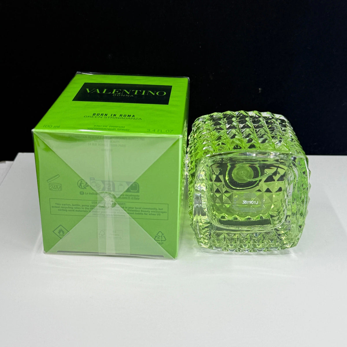 Valentino Donna Born In Roma Green Stravaganza Eau de Parfum Spray 3.4 oz / 100 ml – New in Box