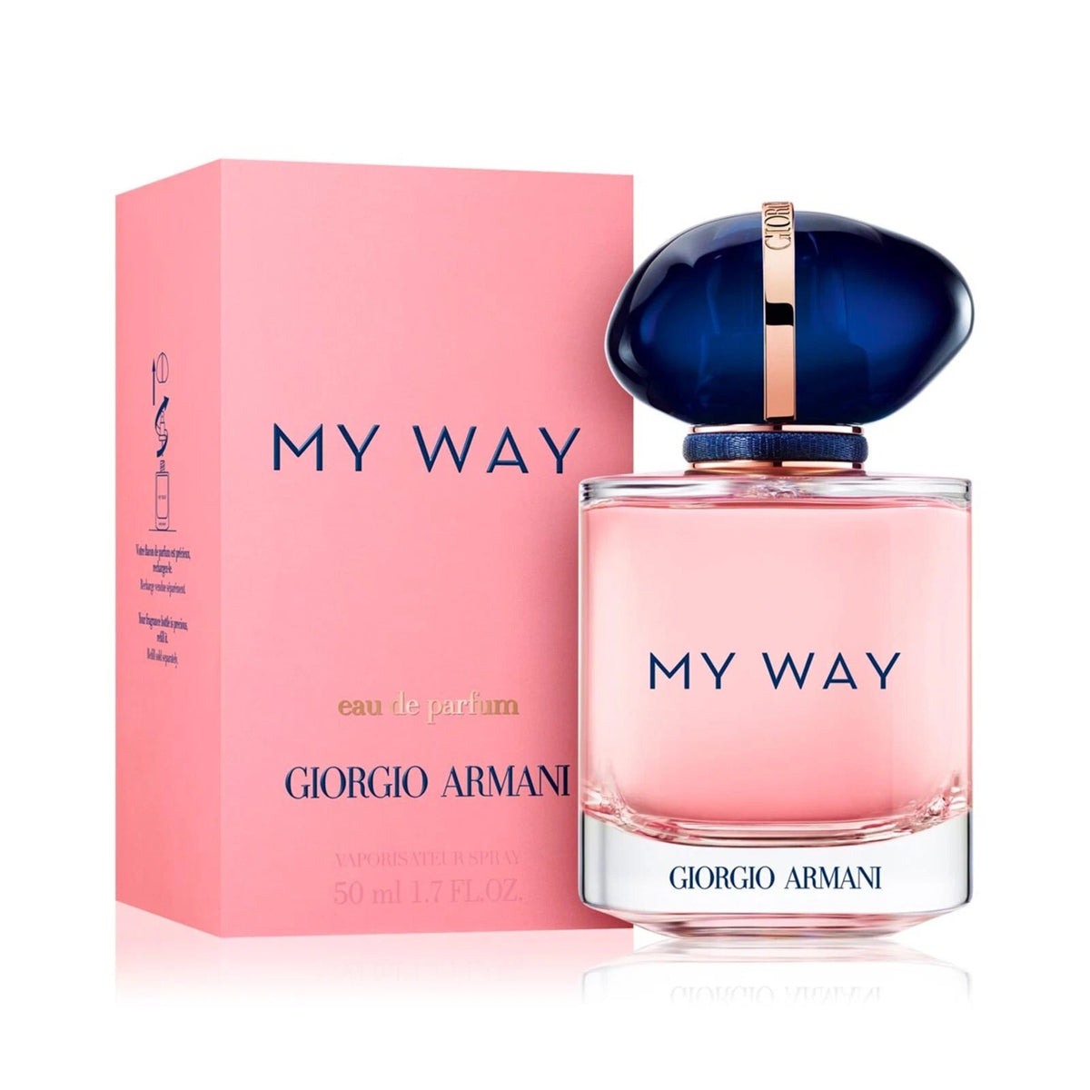 Giorgio Armani My Way Eau de Parfum Spray for Women – Floral Woody Fragrance