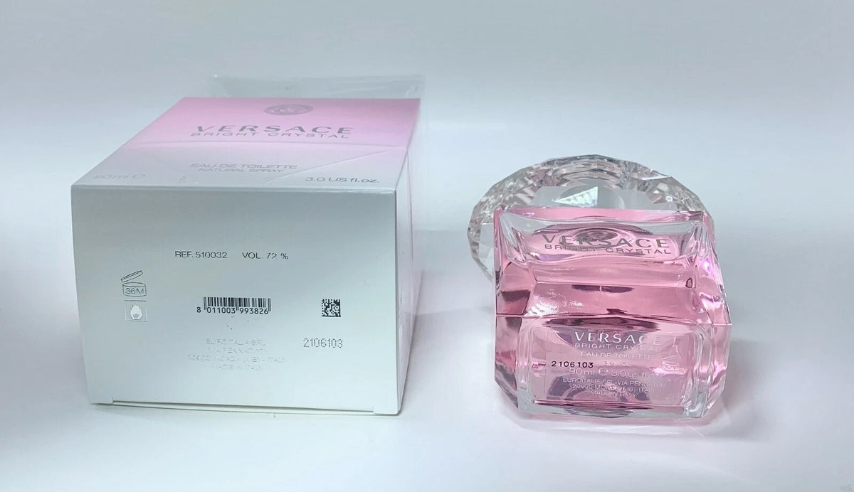 Versace Bright Crystal Eau de Toilette 3.0 oz / 90 ml for Women