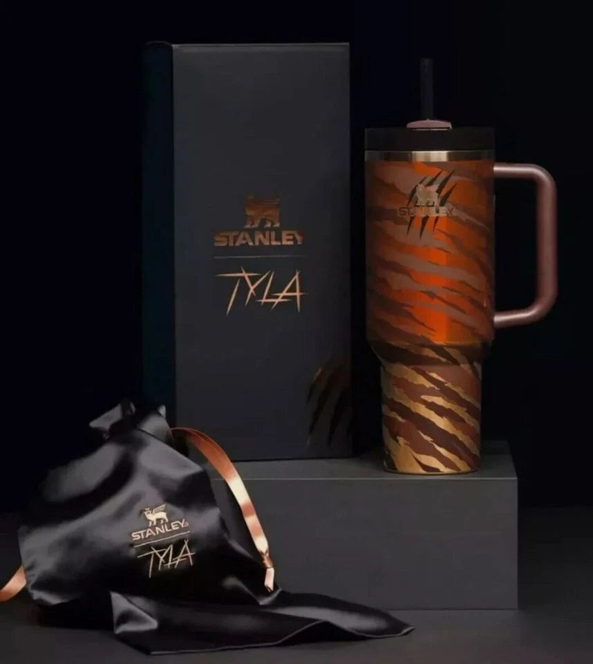 Stanley x Tyla Tiger Limited Edition 40 oz Quencher Tumbler – New in Box